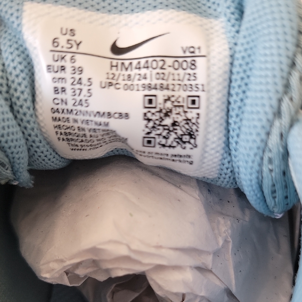 Nike Cosmic Runner "Cannon/Denim Turquoise/White/Sail" Big Girls' - Picture 8 of 8